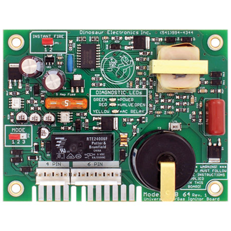 DINOSAUR ELECTRONICS Dinosaur Electronics Ignitor Board for Atwood Water Heaters, Furnaces and Refrigerators UIB 64